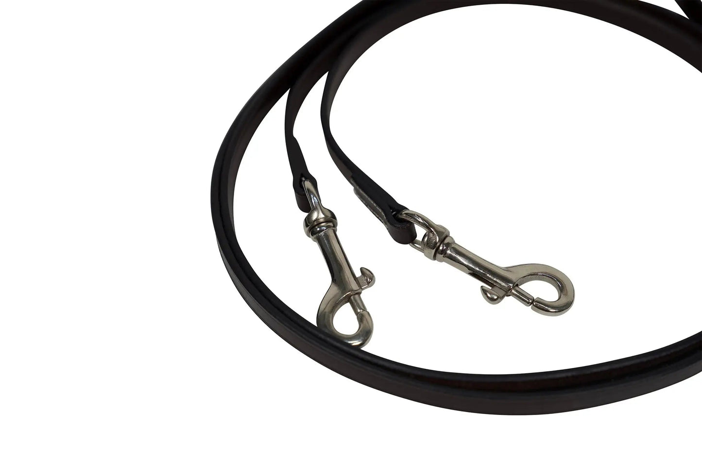 Huntley Equestrian Sedgwick Leather Draw Reins With Snap Ends
