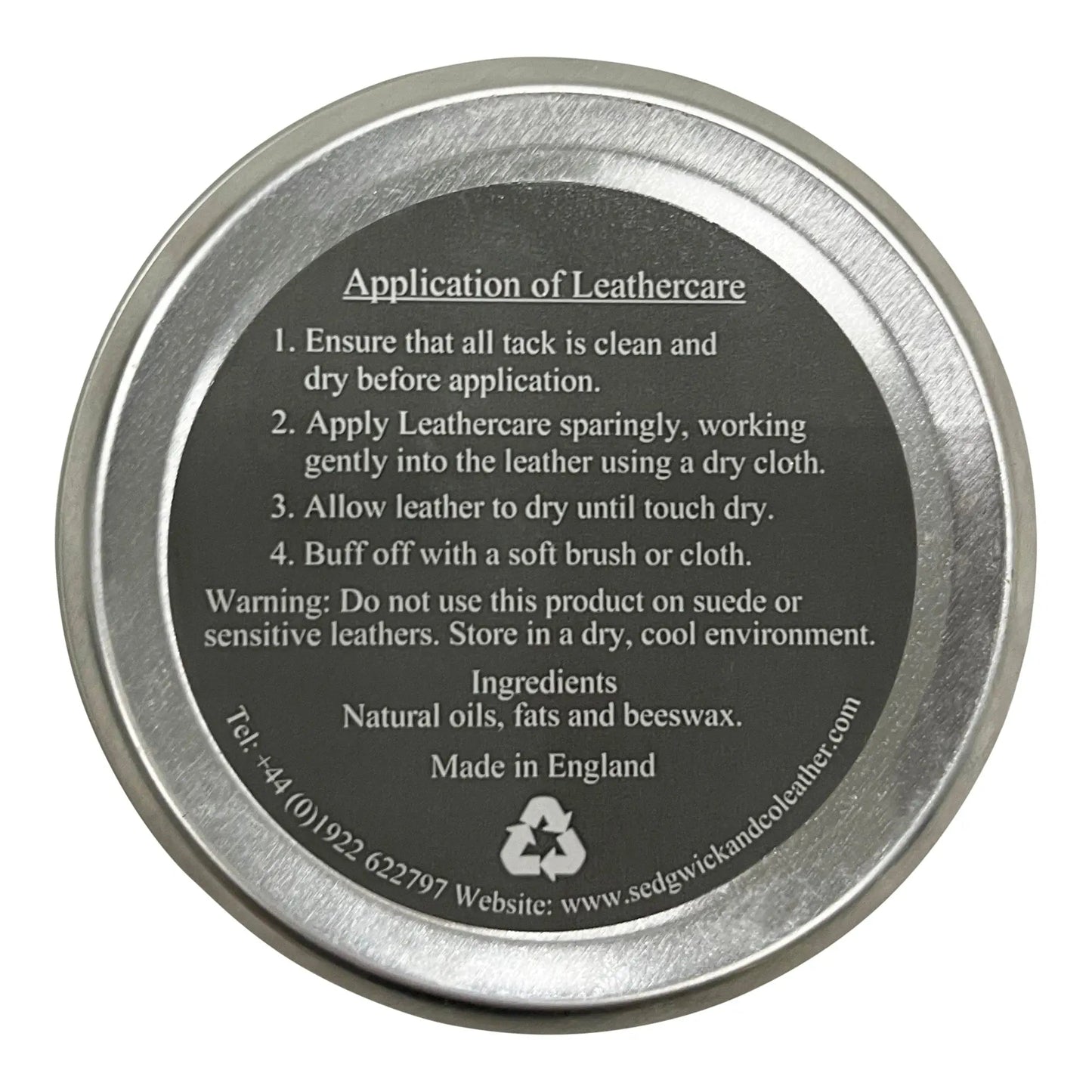 Huntley Equestrian Sedgwick Leather Care