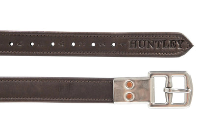 Huntley Equestrian Sedgwick Leather Flat Buckle Stirrup Leathers