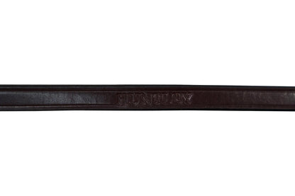 Huntley Equestrian Sedgwick Pelham Flat Curb Reins, Rubber Lined