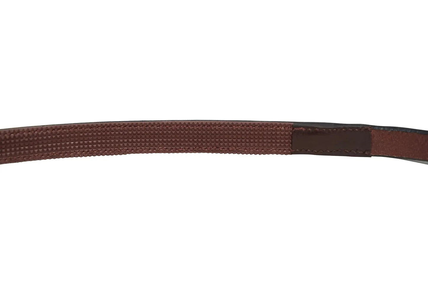 Huntley Equestrian Sedgwick Pelham Flat Curb Reins, Rubber Lined