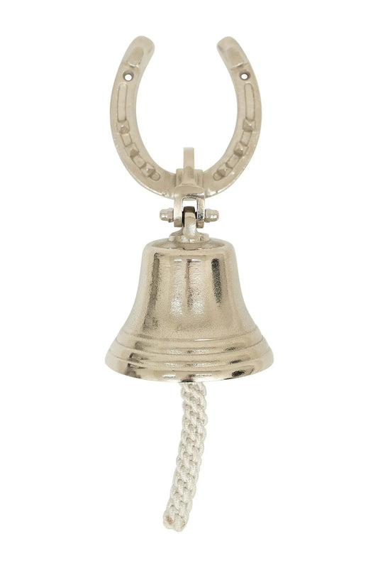 Huntley Equestrian Wall Mounted Horse Shoe with Bell