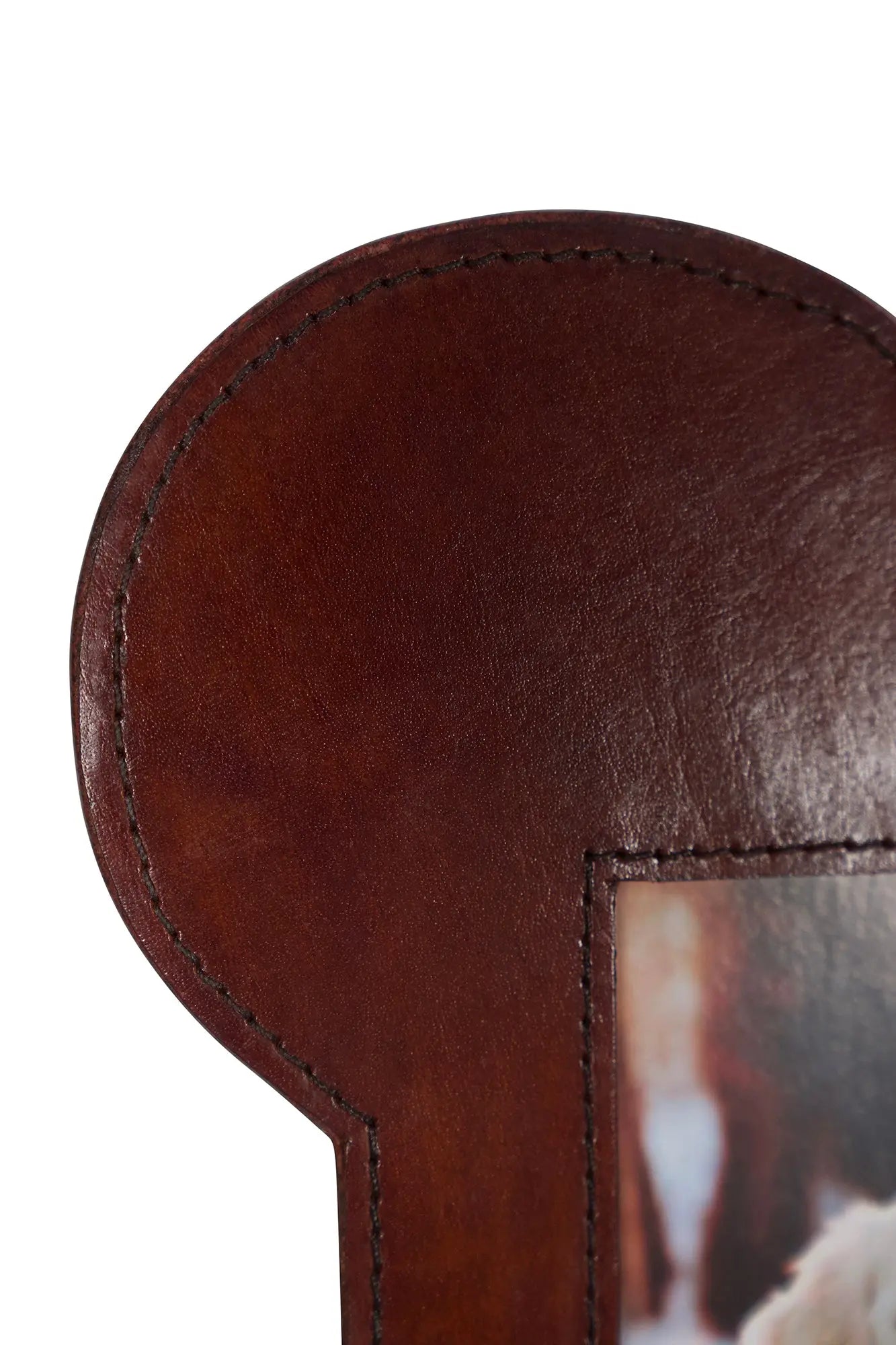 Huntley Pet Leather Bone Shaped Picture Frame, 4x6