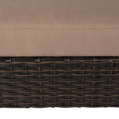 Huntley Pet Rattan Wicker Indoor Outdoor Cabana Raised Pet Bed