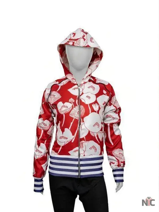 I Love America Lisa Floral Printed Jacket