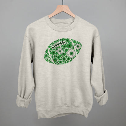 Floral Football Green
