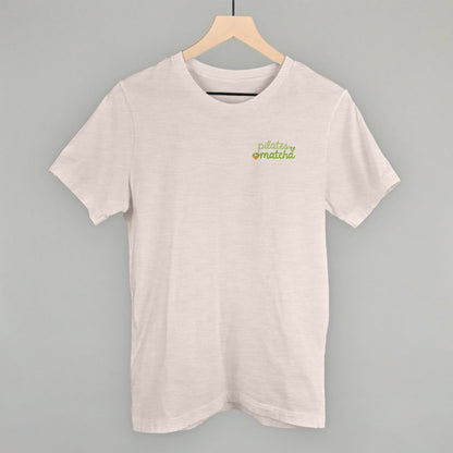 Pilates and Matcha (Left Chest)