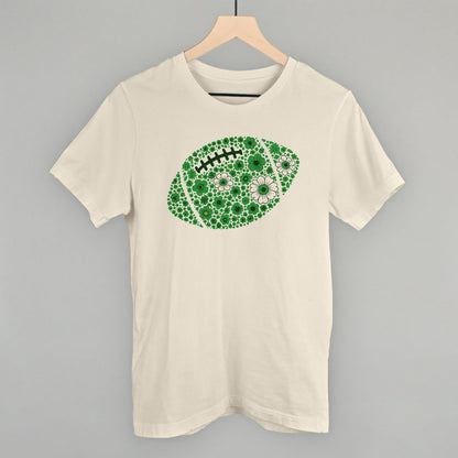 Floral Football Green