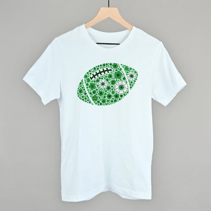 Floral Football Green