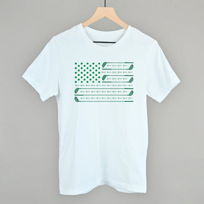 Golf American Flag (Green)