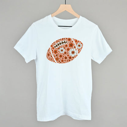 Floral Football Orange