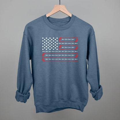 Golf American Flag