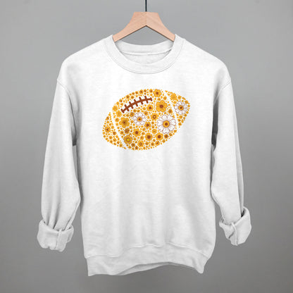 Floral Football Yellow
