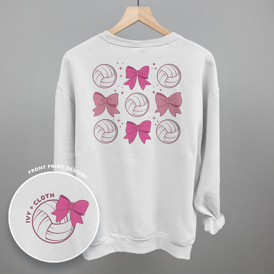 Volleyballs and Bows (Back Print)
