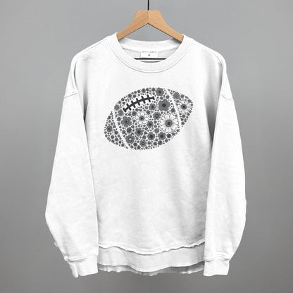 Floral Football Grey