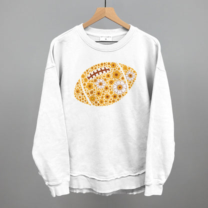 Floral Football Yellow