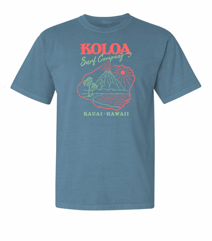 Koloa Kauai Island Boyfriend Tee