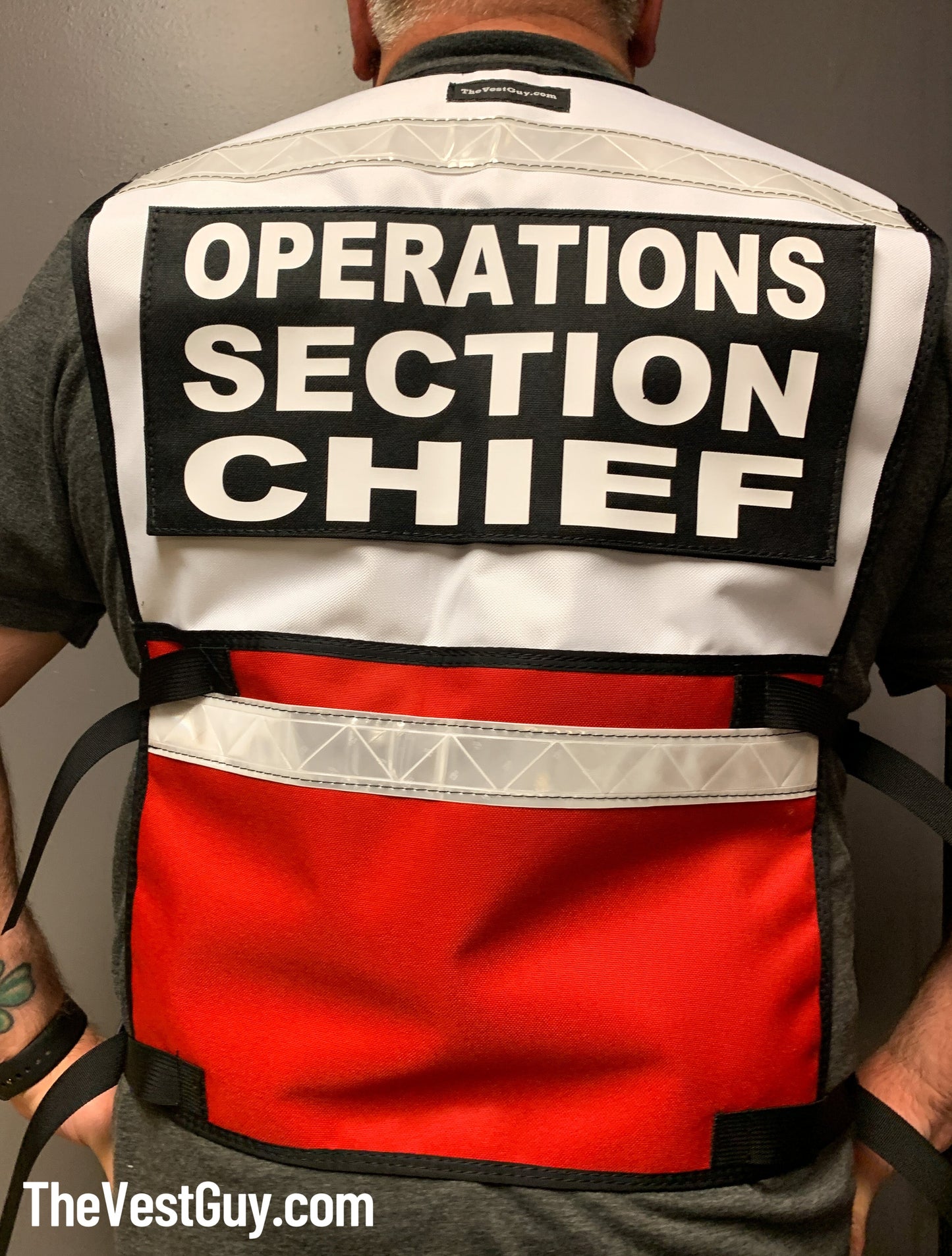 Logistics Section Chief Two Tone Reflective Vest