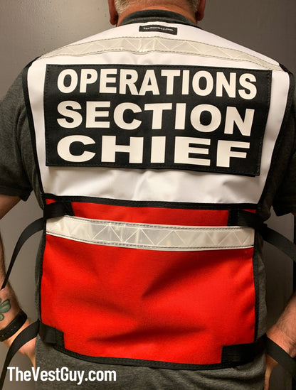Logistics Section Chief Two Tone Reflective Vest