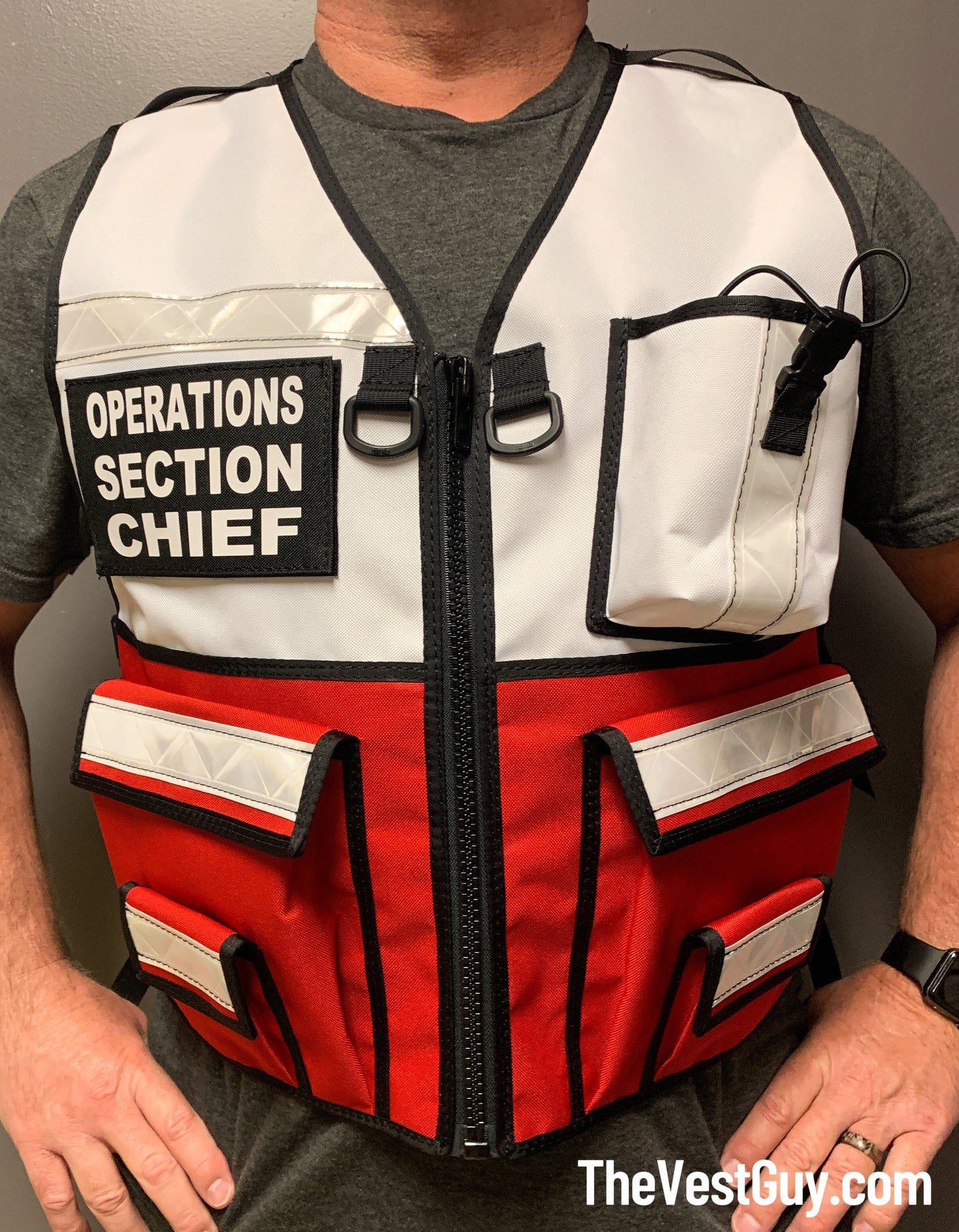 Logistics Section Chief Two Tone Reflective Vest