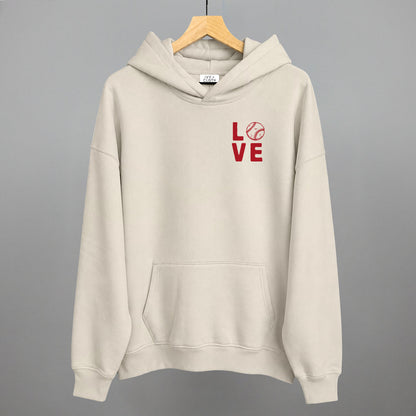 Love Stacked Baseball (Left Chest)
