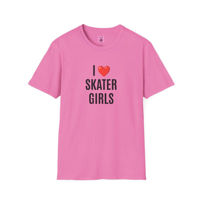 I Love Skater Girls T-Shirt
