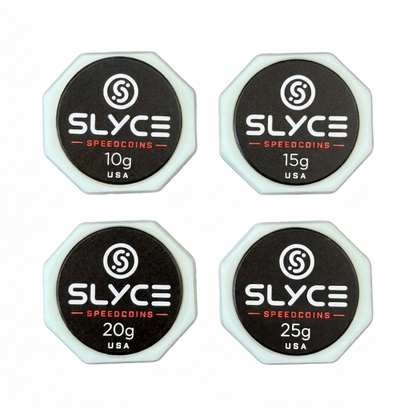 SLYCE SpeedCoins Black Edition - Pickleball Paddle Tuning Handle Weights