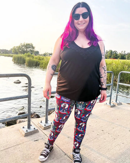 Hex Tarot (Semi-Exclusive) - High-quality Handcrafted Vibrant Leggings