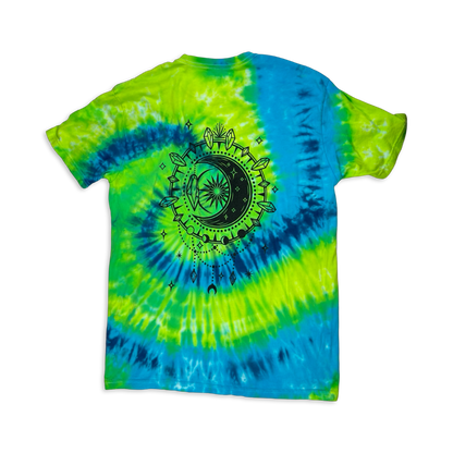 Lunar Alchemist - Unisex Tie-Dye T-shirt - Infused with Moonstone