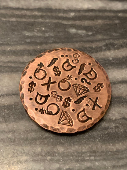 I WILL NOT 3 PUTT - Ball Marker