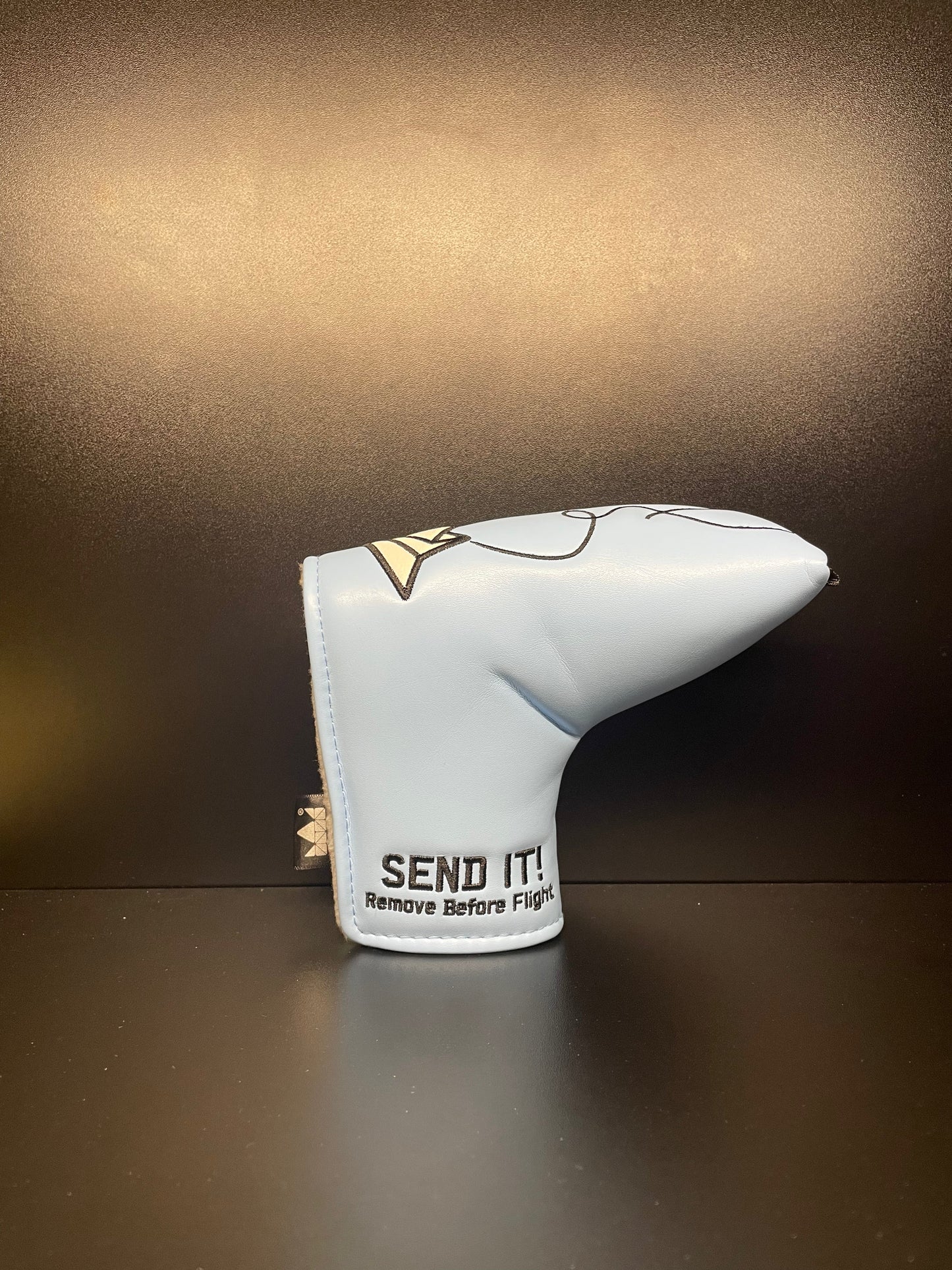 Blue Paper Airplane SEND IT! Headcover
