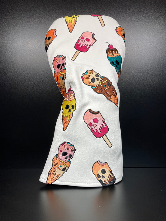 Ice Cream Skulls Headcover