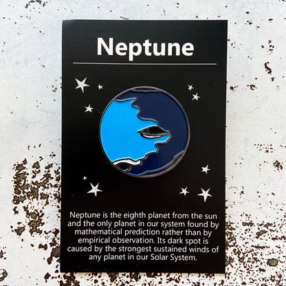 Neptune Enamel Pin