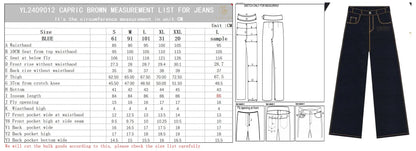 Capri Denim Set Jeans