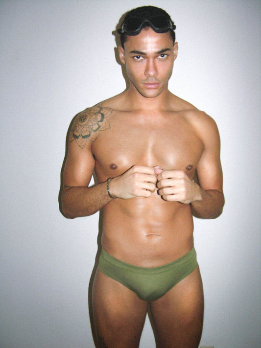 Swim Brief - Moss