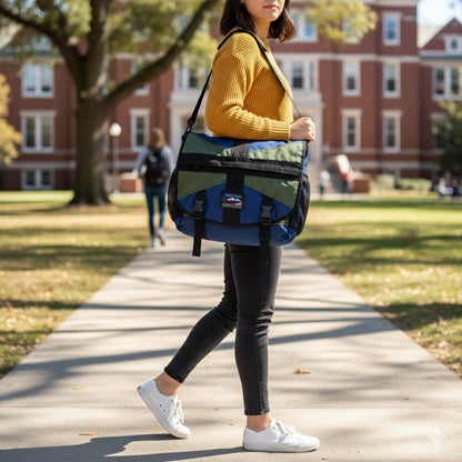 PATCHWORK Messenger Bag