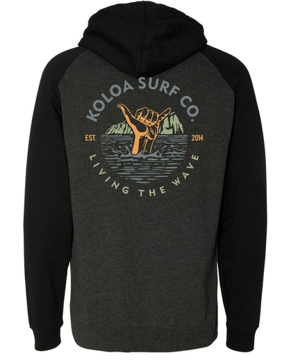 Koloa Shaka Raglan Hoodie