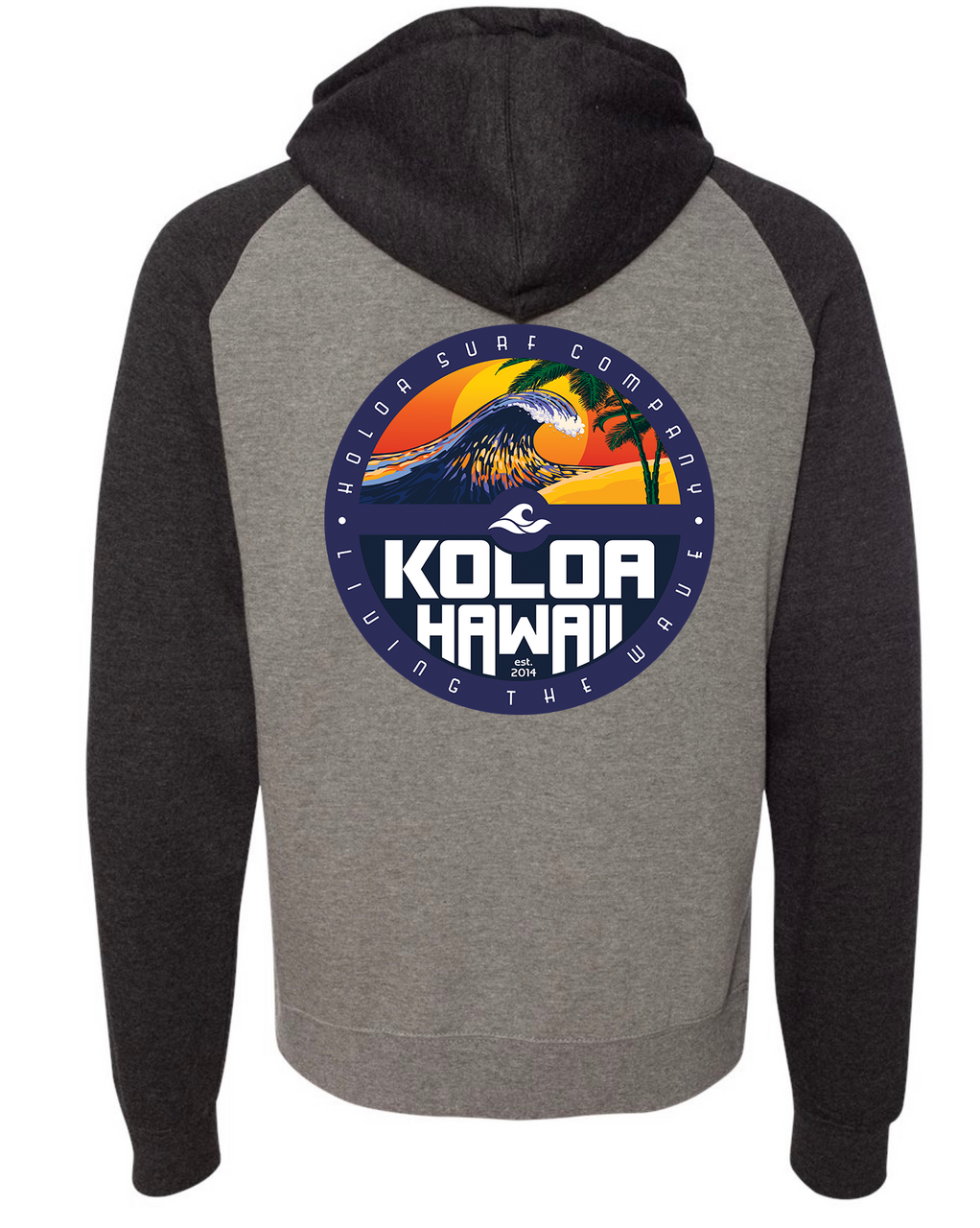 Koloa Rising Comfort Raglan Hoodie
