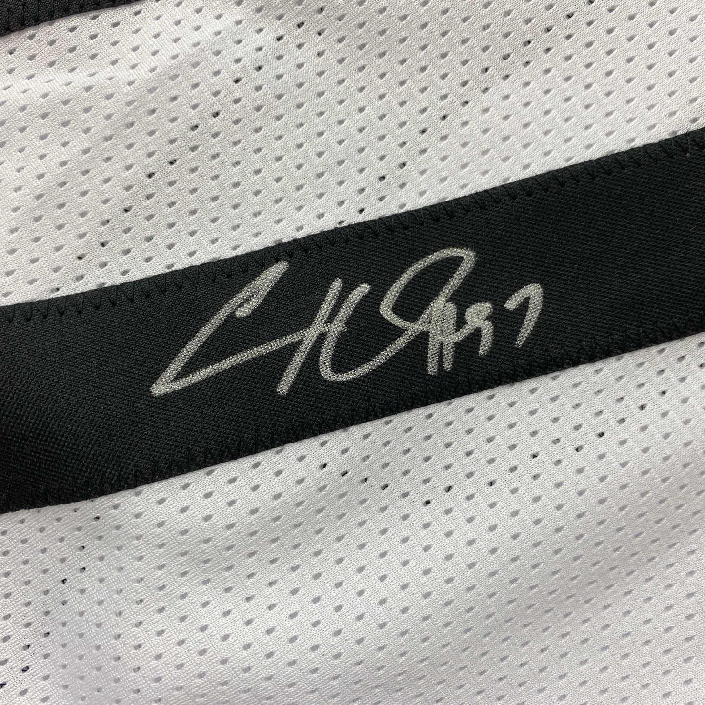 Autographed/Signed Cameron Heyward Pittsburgh White Football Jersey Beckett BAS COA