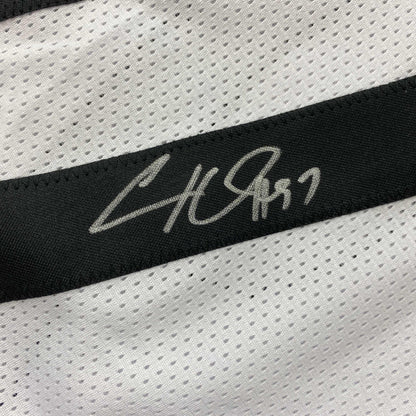 Autographed/Signed Cameron Heyward Pittsburgh White Football Jersey Beckett BAS COA