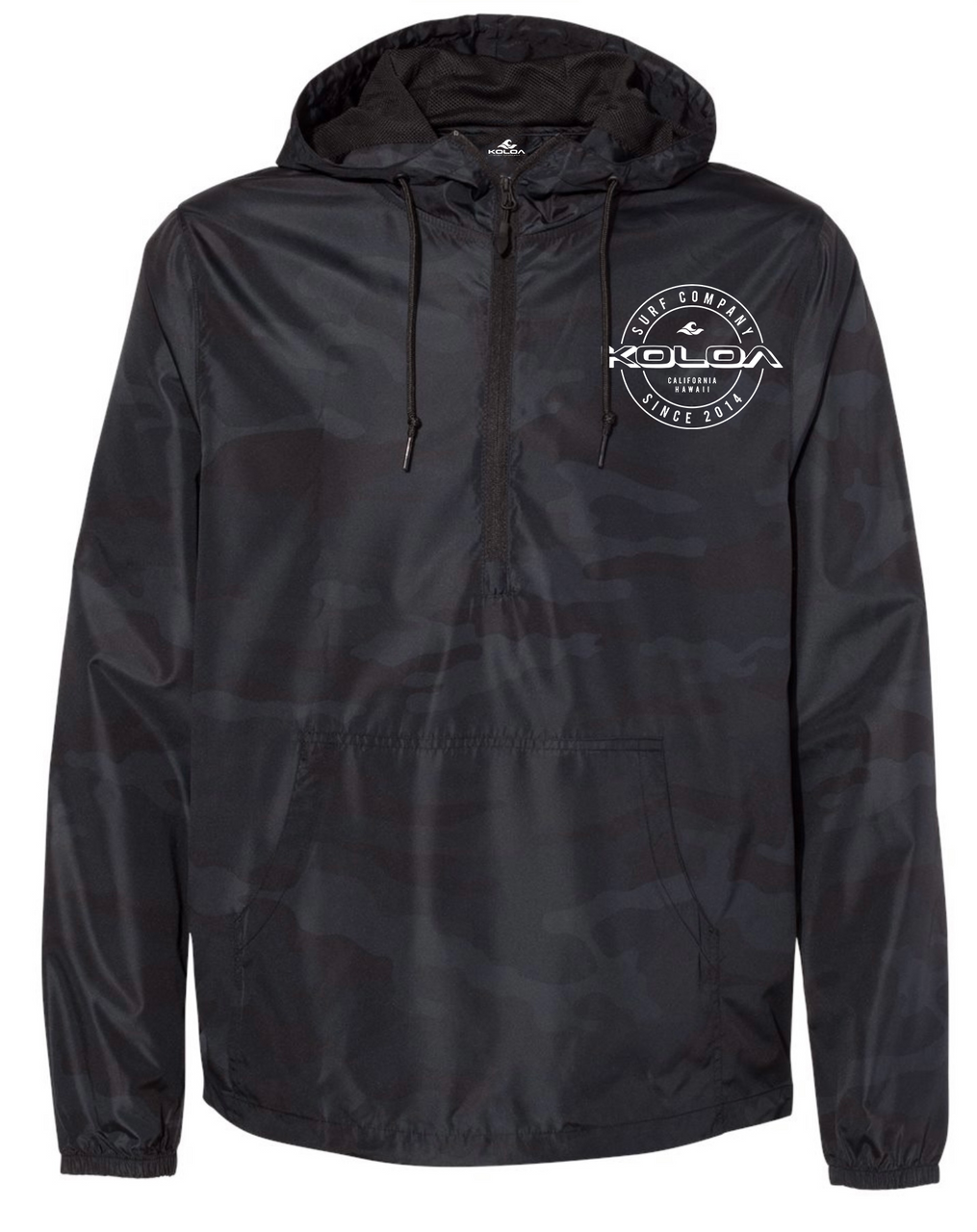 Koloa Wedge Quarter-Zip Water Resistant Windbreaker