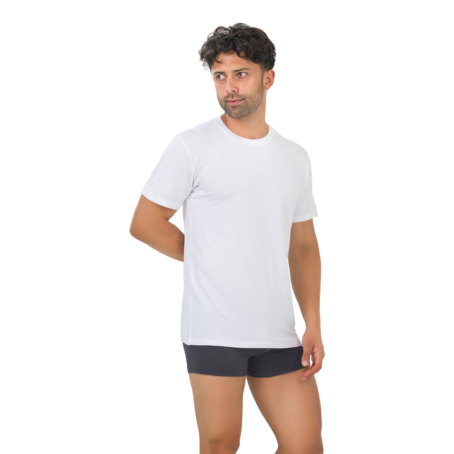 Men's Bamboo Crew Neck Undershirts (3-Pack)