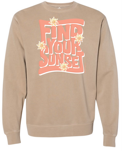 Koloa Groovy  Find Your Sunset Sweatshirt