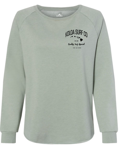 Koloa Hawaiian Islands Wave Wash Sweatshirt
