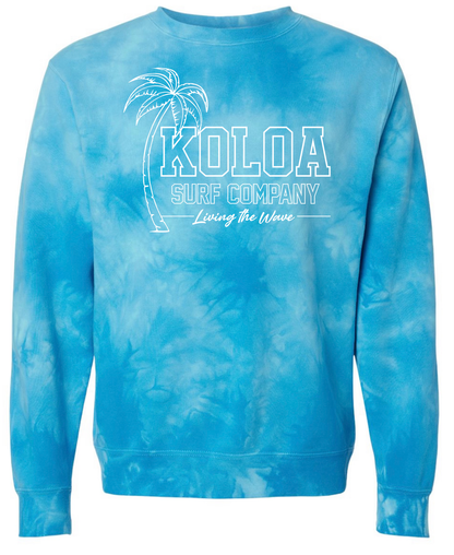Koloa Breezy Tie-Dyed Sweatshirt
