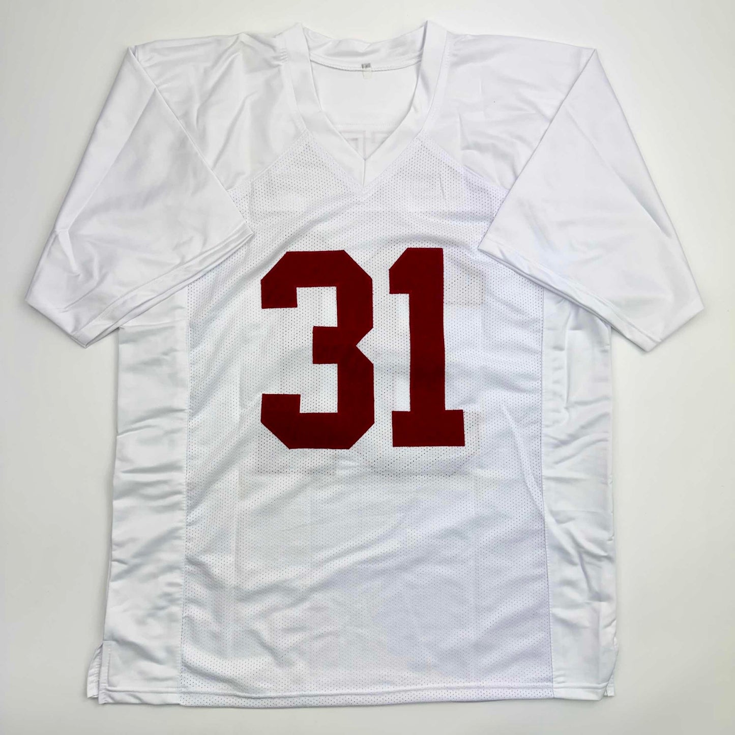 Autographed/Signed Will Anderson "Terminator" Alabama White College Football Jersey Beckett BAS COA