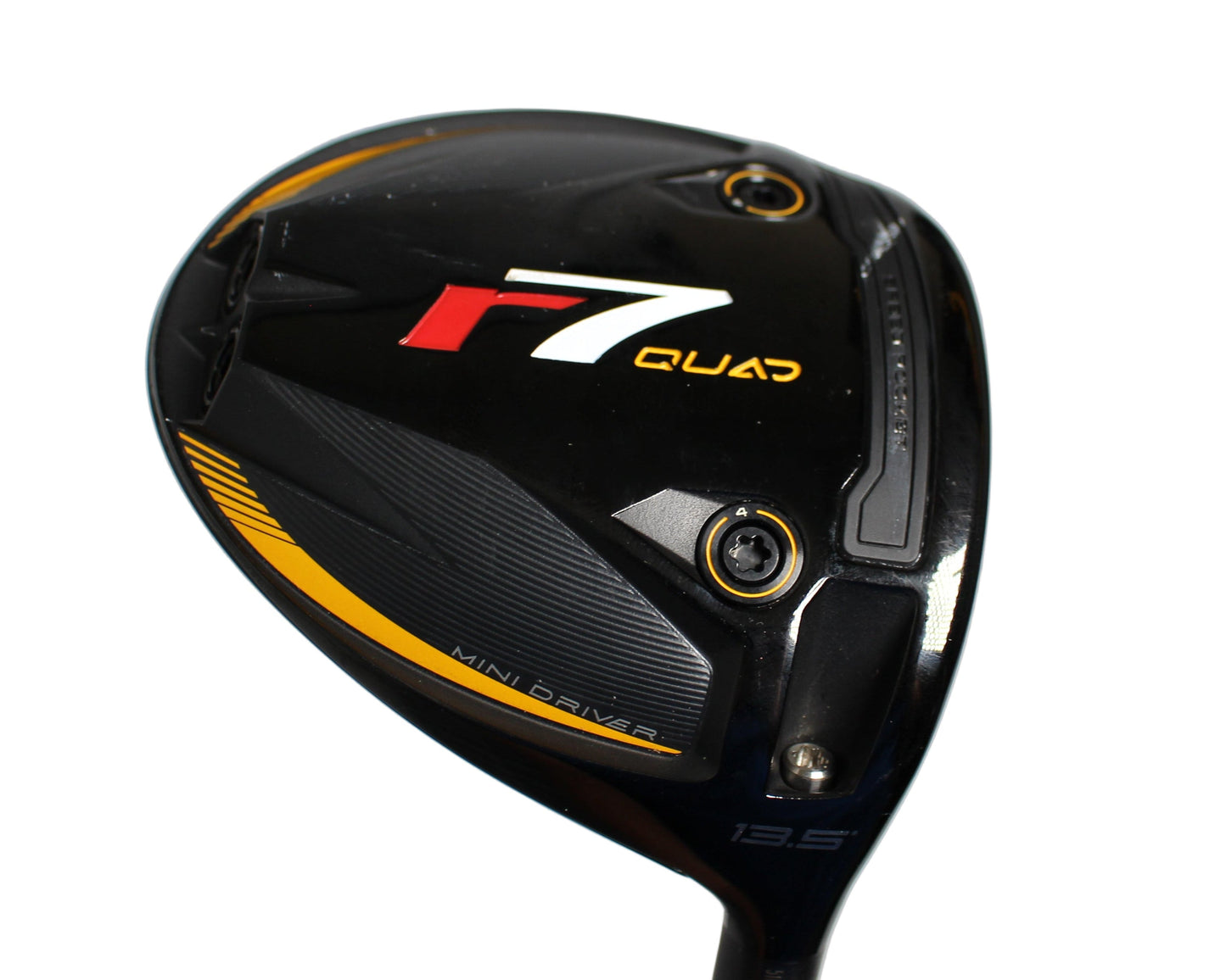 Pre-Owned TaylorMade R7 Quad: Mini Driver (13.5) W/ Ventus Black 7-X Velocore Plus (X-Stiff) (44 Inch) Shaft (Above Average)