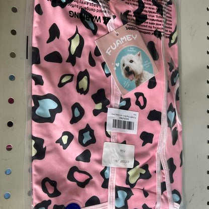 Recovery Suit for Dogs After Surgery Soft Breathable Dog - Pink Leopard XXL