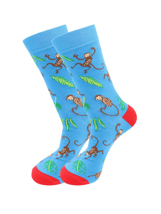 Monkey Socks - Comfy Cotton for Men & Women