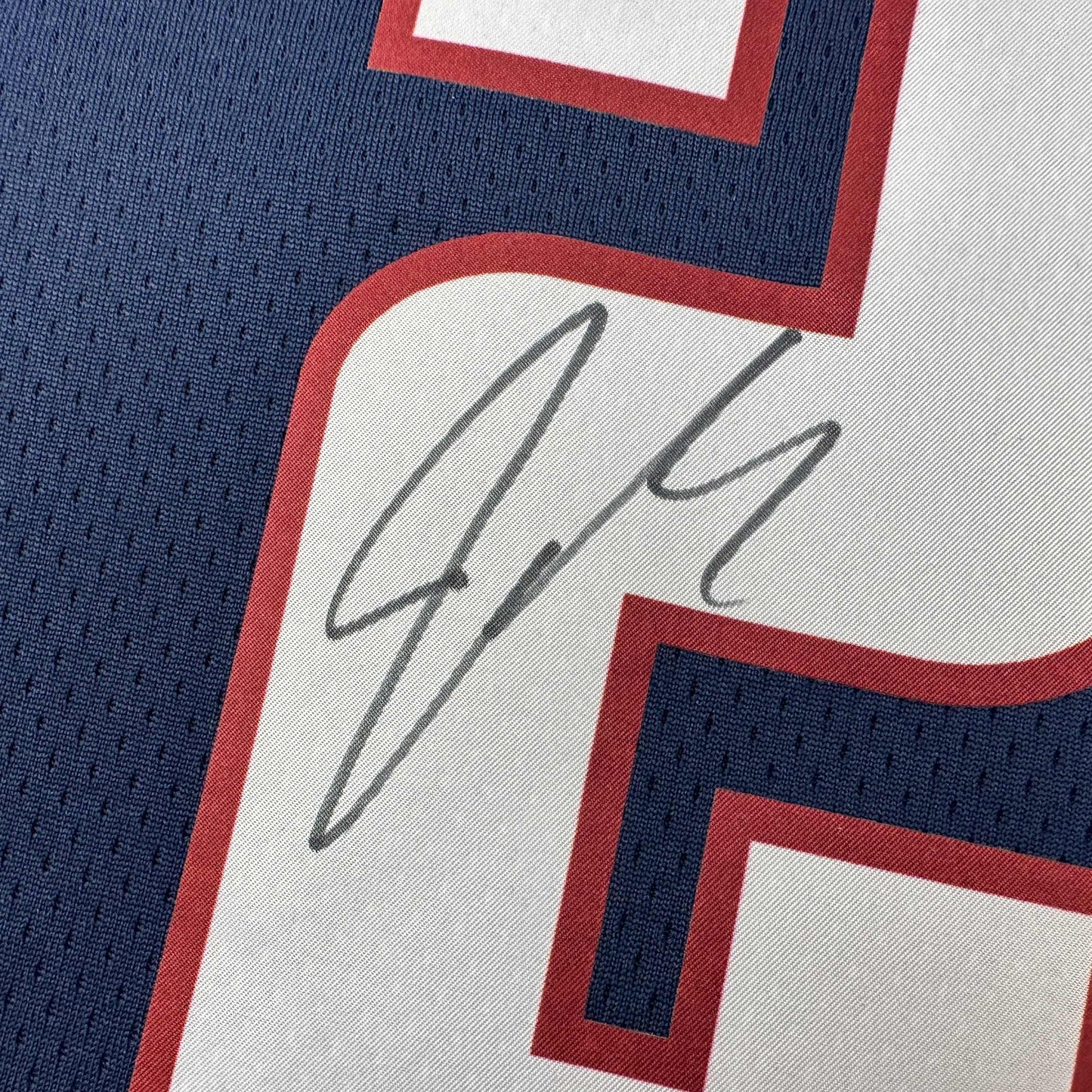 Autographed/Signed Jamal Murray Denver Nuggets Blue Authentic Swingman Basketball Jersey Fanatics COA